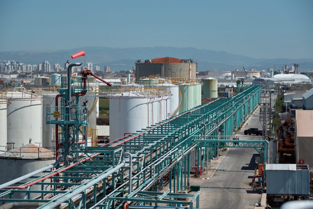 Haifa Port's chemicals terminal