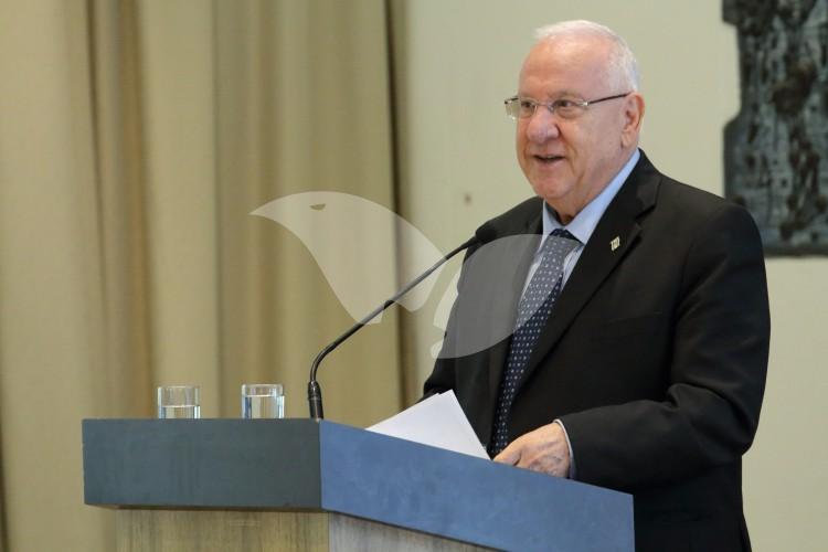 Israeli President Reuven Rivlin Addressing the foreign Diplomatic Corps at his Residence