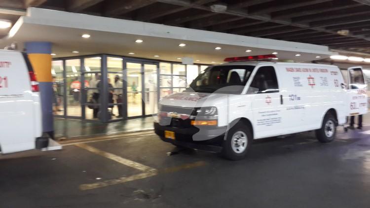 Evacuation of wounded Israelis to Shaarei Tsedek Hospital