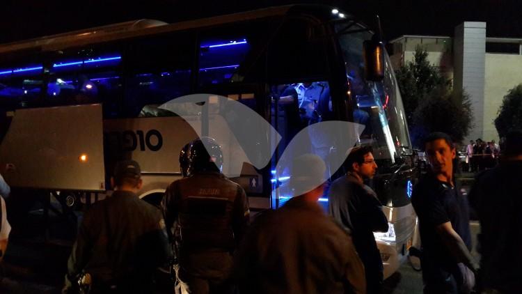 Terrorist Attack On a Bus Near the Chords Bridge in Jerusalem