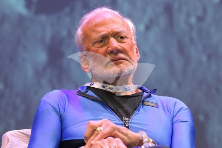 Buzz Aldrin at Space Conference in Israel