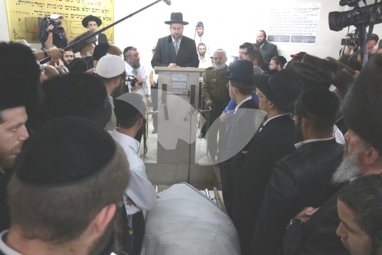 Funeral of Aaron Benita who was stabbed to death in Jerusalem