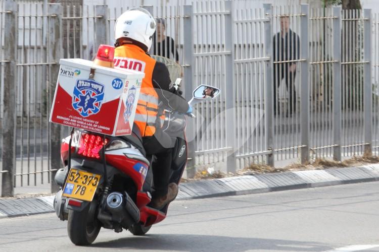 United Hatzalah Motorcycle