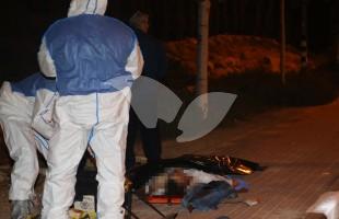 Victim’s Body at the Scene of a Terror Attack in Gush Etzion 19.11.15
