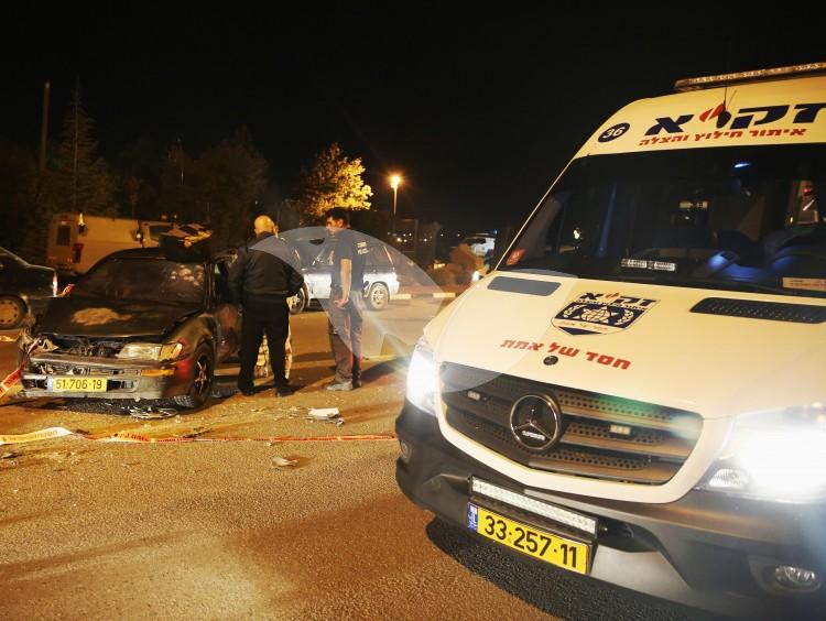 ZAKA Volunteers at the Scene of a Terror Attack in Gush Etzion 19.11.15