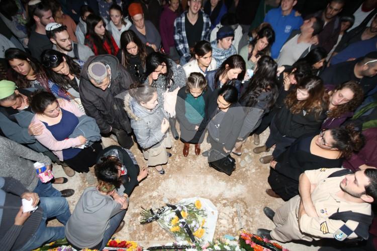 Funeral of Terror Victim Hadar Buchris