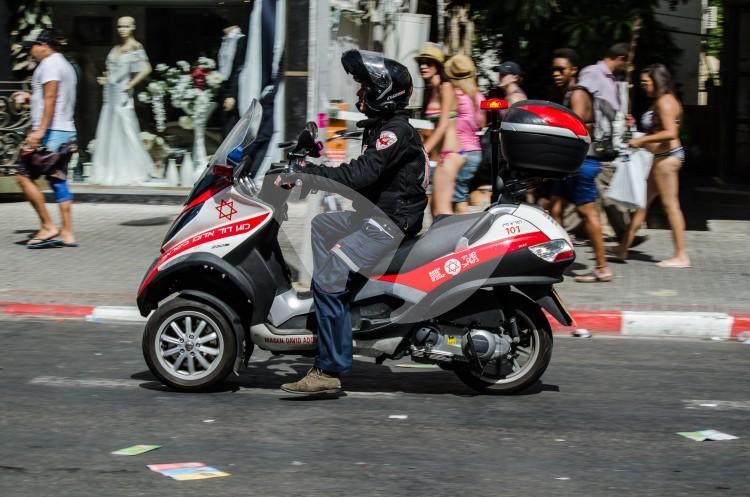 Magen David Adom Motorcycle