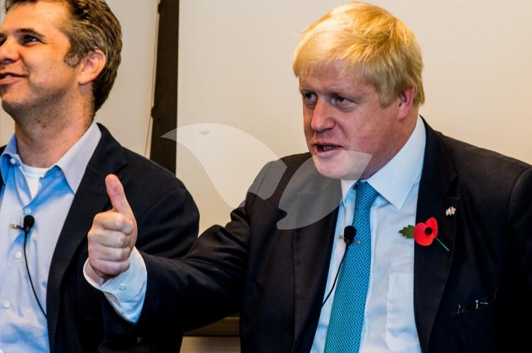 The Mayor of London Boris Johnson, London and Partners and Edutech UK