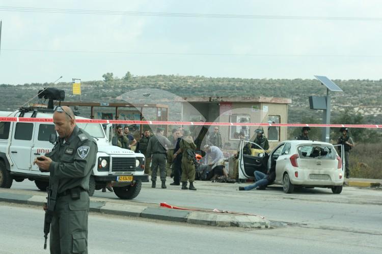 Car Attack at Tapuach Junction 8.11.15