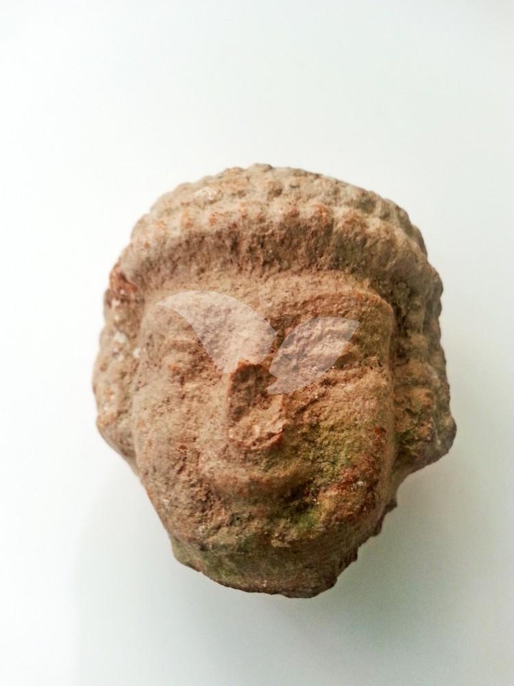 Figurine Head from the First Temple era