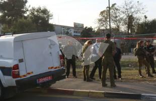 Scene of a Stabbing Attack in Gush Etzion 22.11.15