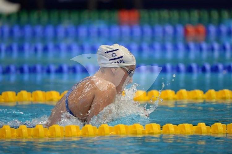 Ori Freibach at the European Swimming Championships in Israel 2-6.12.15