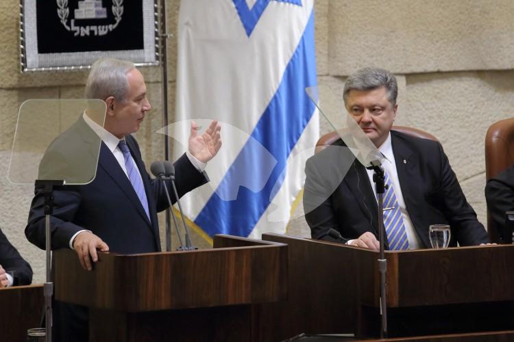 President Poroshenko and Prime Minister Netanyahu