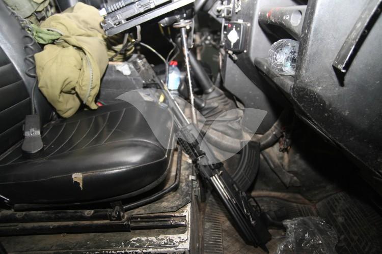 Kalashnikov Ready for Use Caught in Neveh Tzuf (Halamish) 19.12.15