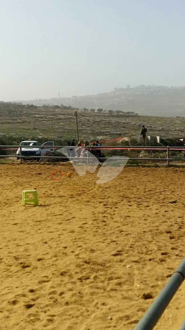 Scene of Stabbing Attack In Tekoa 18.1.16