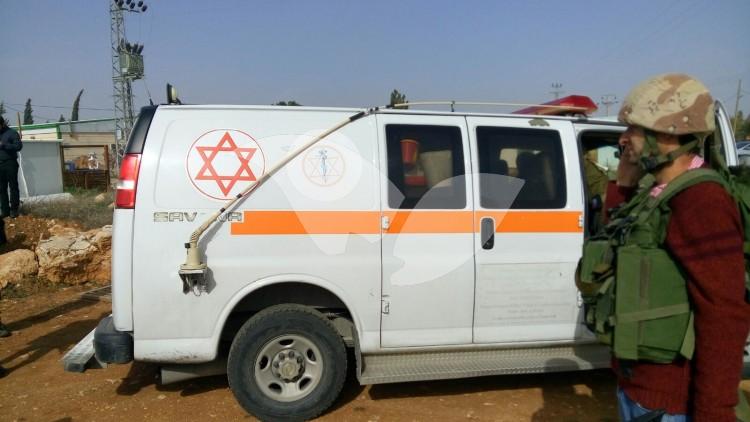 Scene of Stabbing Attack In Tekoa 18.1.16