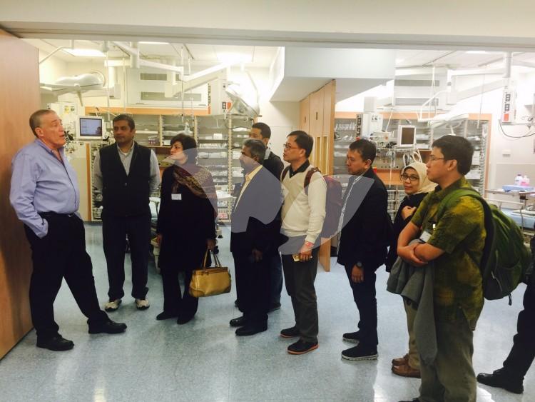 Visit of Medical Delegation from East Asia in Hadassah 14.1.16
