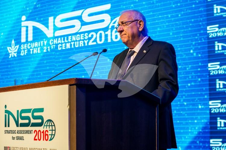 President Rivlin Speaks at the 2016 INSS Conference