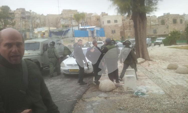Scene of Shooting Attack in Hebron 3.1.16
