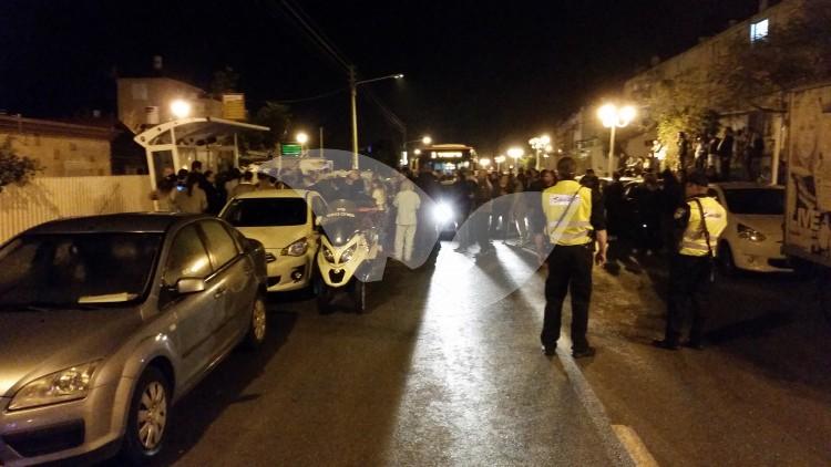 Scene of the Arrest of Suspected Attempted Terrorist in Nahariya 11.1.16