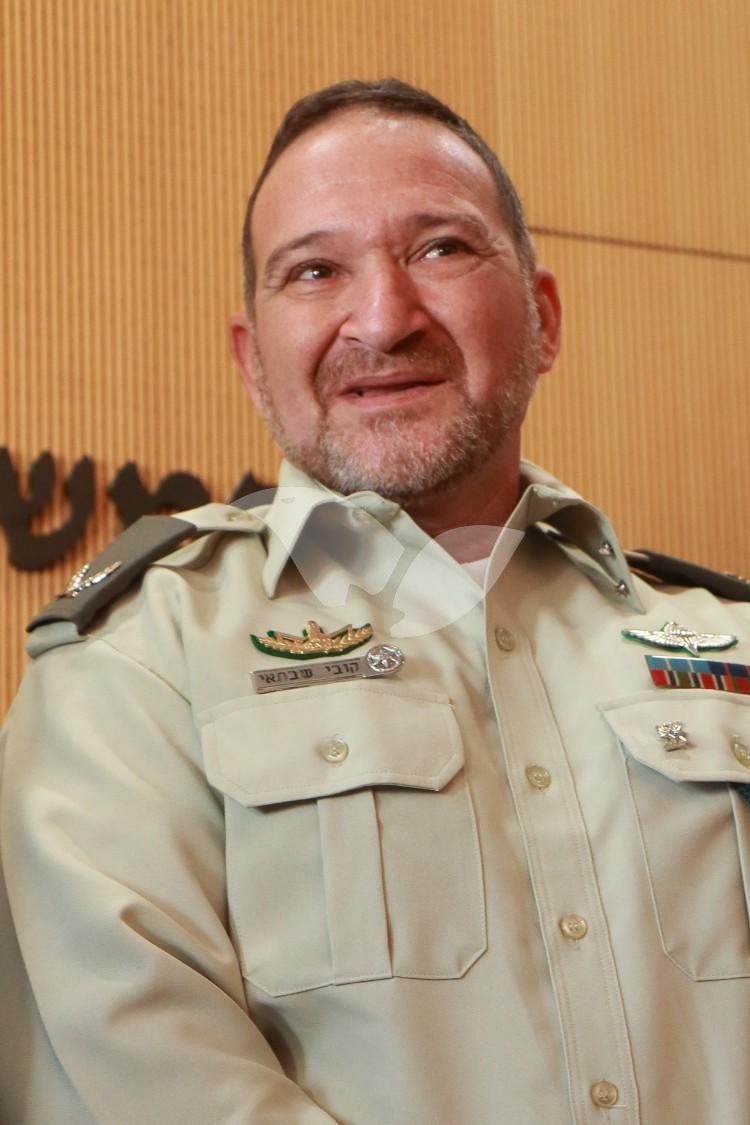 Commander of Israeli Border Police Yaakov (Kobi) Shabtai