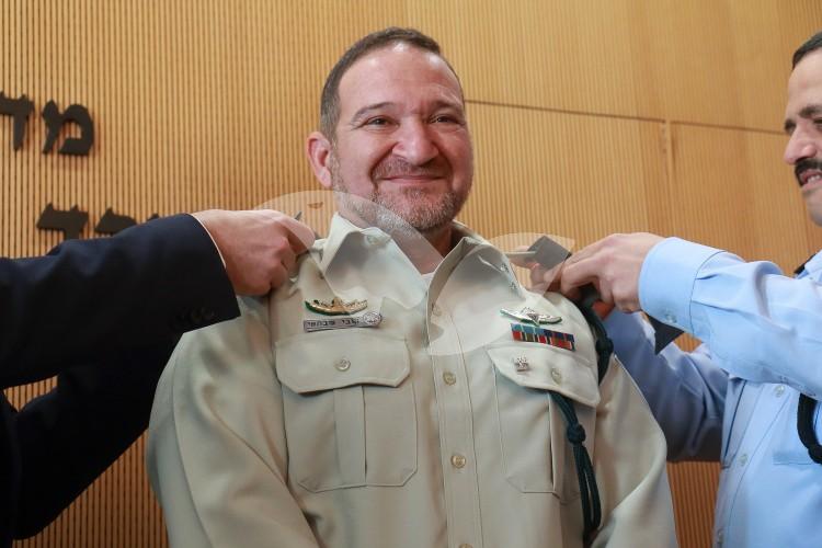 Commander of Israeli Border Police Yaakov (Kobi) Shabtai