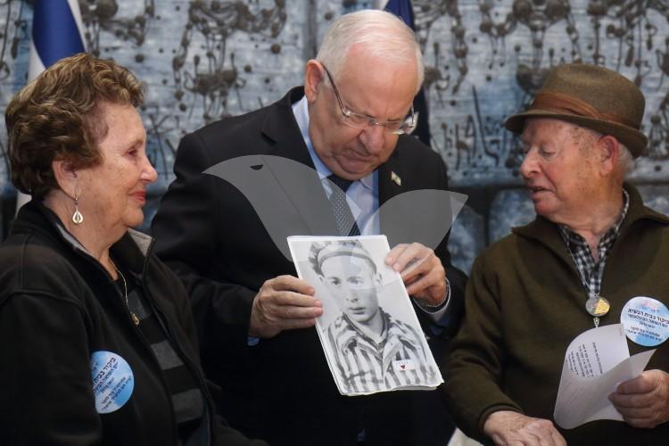 Israeli President Meeting with Holocaust Survivors 27.1.16