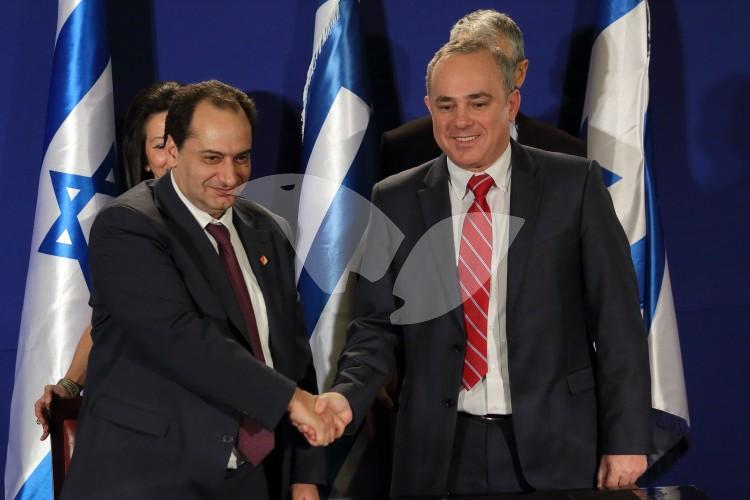 Signing of Agreements Between Israeli and Greek Government