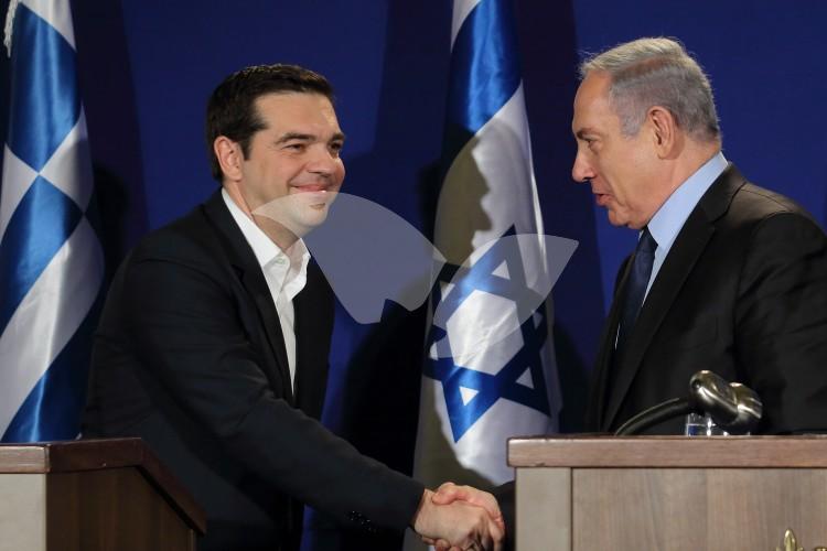 Prime Minister of Greece Alexis Tsipras Visits Israel
