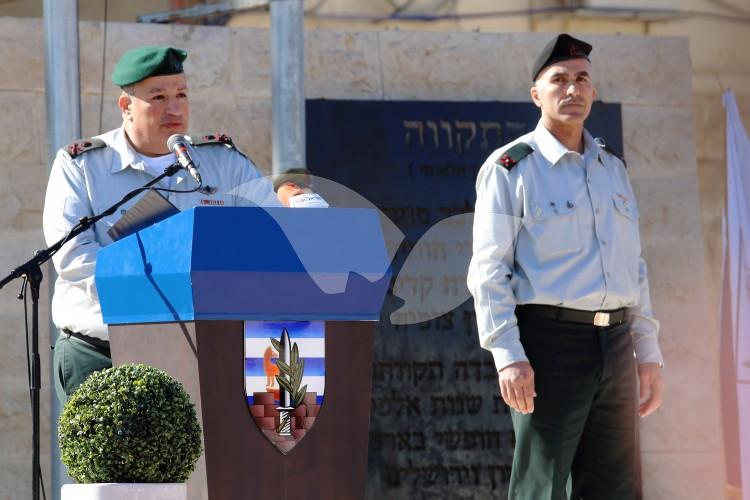 Raplacing the head of the Israeli Civil Administration in Judea and Samaria