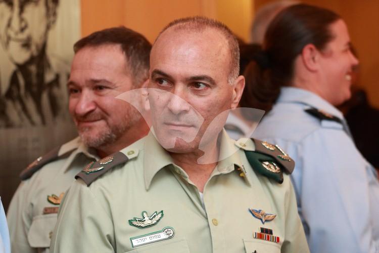 Major General Amos Yaakov, Coast district commander.