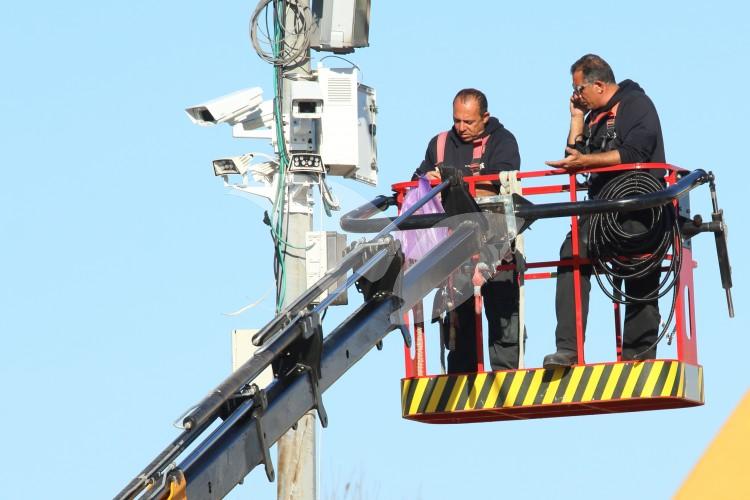 Installation of CCTV Cameras At Damascus Gate