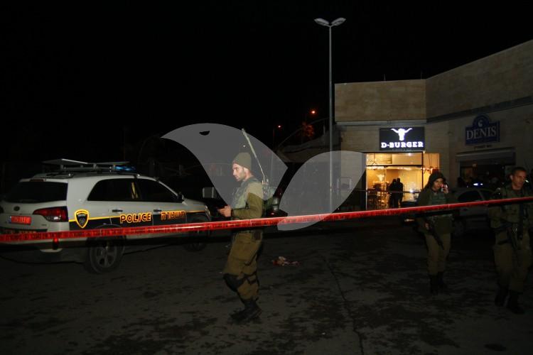 Stabbing Attack At Gas Station in Givat Ze’ev, 27.1.16