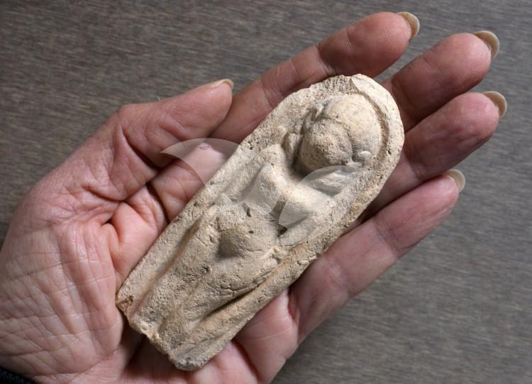 3,400-year-old Canaanite Figurine Found by Kid Ori Greenhut 25.2.16