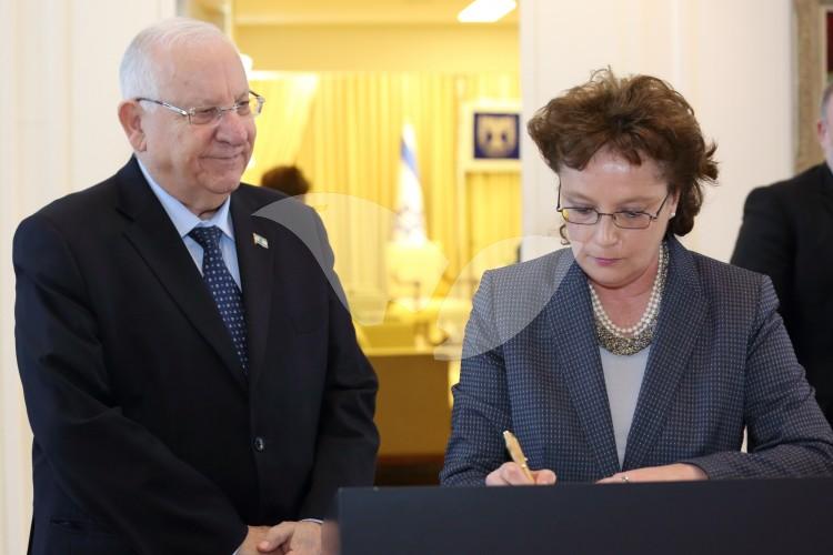 Maltese Ambassador to Israel, Mrs. Cecilia Attard-Pirotta