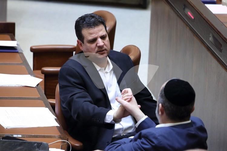 Joint List Chairman Ayman Odeh