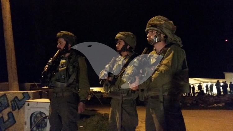 IDF Soldiers At Stabbing Attack In Har Bracha, Samaria 2.3.2016