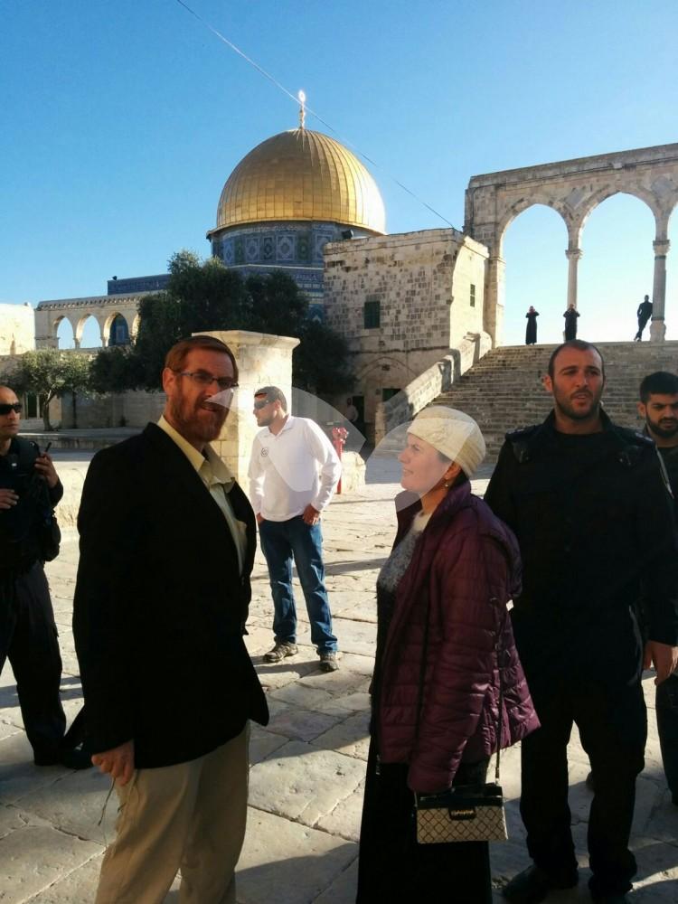 Yehuda Glick Returns to the Temple Mount 1.3.2016