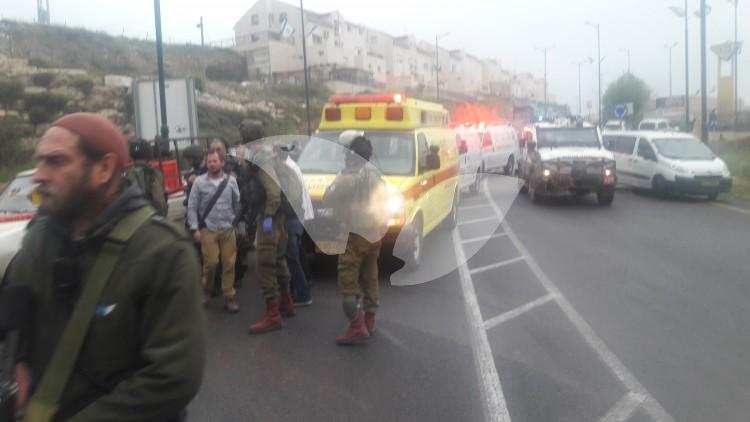 Shooting Attack, Car-Ramming Attack in Kiryat Arba 14.3.2016