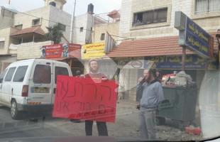 Protest took place in Huwwara After a Woman was wounded in Rock-Throwing Attack 5.4.16