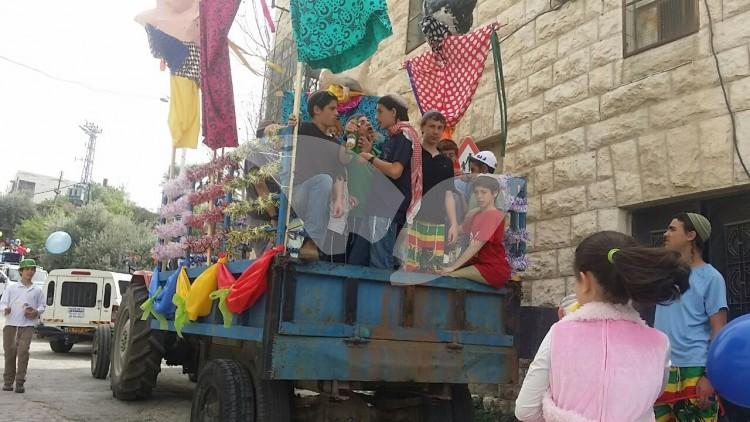 Purim Parade in Hebron 24.3.16