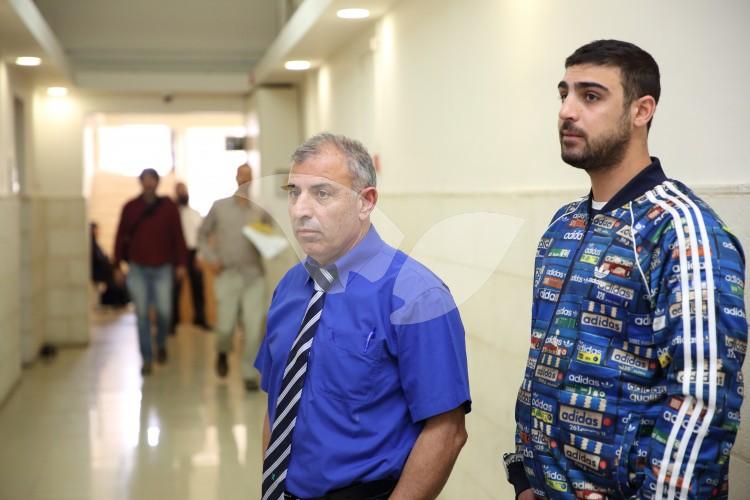Court Session on Terrorist Bilal Abu-Ghanem in Jerusalem 13.3.16