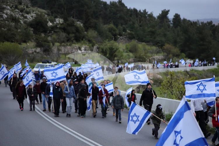 Gush Etzion March Against Terror, 15.3.16