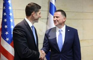 House Speaker Paul Ryan and Congressmen Meeting MK Edelstein at Knesset 4.4.16