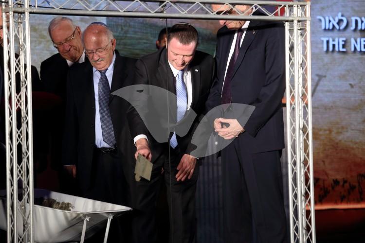 Cornerstone Laying Ceremony for the New National Library of Israel