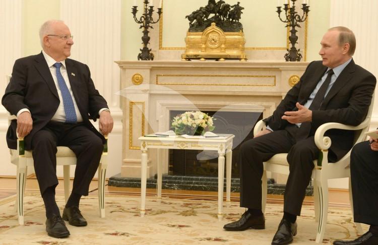 President Rivlin Meets Russian President Putin in Russia, 16.3.16
