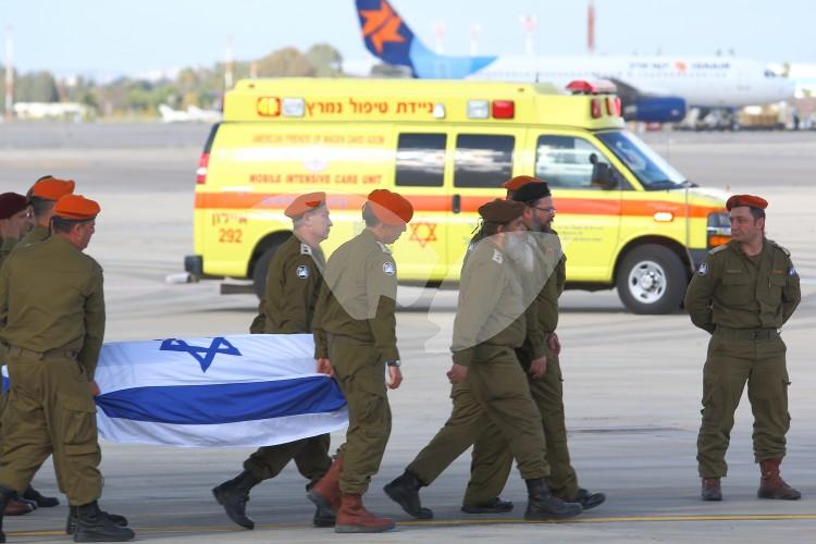Arrival at Ben Gurion Airport of Wounded Israelis from Turkey Attack 20.3.16