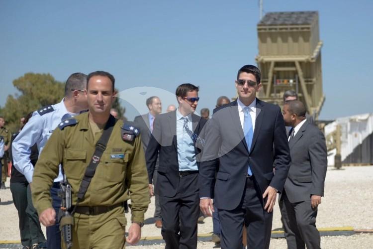 Speaker of the House Paul Ryan Visits Iron Dome, 4.4.16