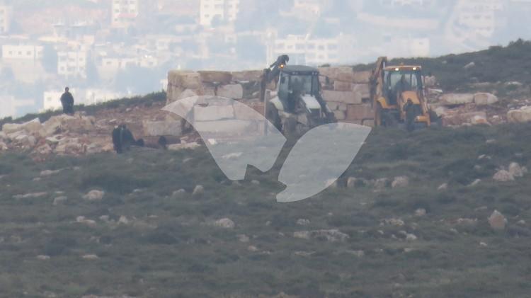 Demolition of Structure near Elon Moreh 21.3.16