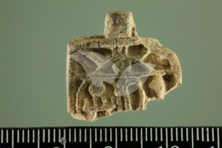 Egyptian Amulet Found by Neshama Spielman in Temple Mount Soil 19.4.16